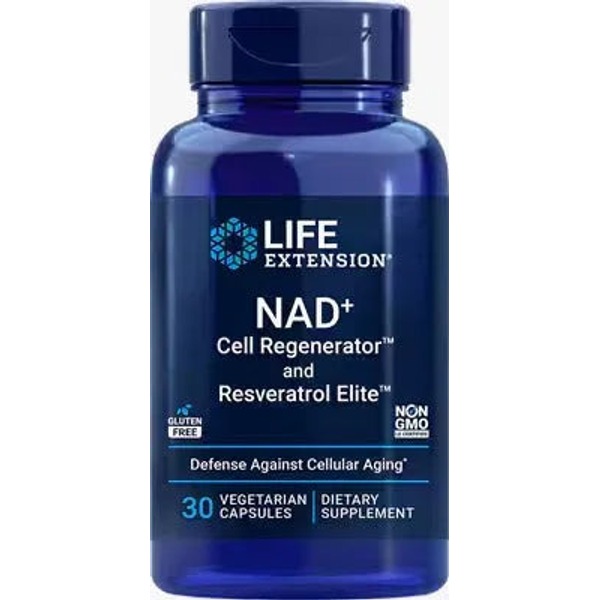 Life Extension NAD+ Cell Regenerator® & Resveratrol