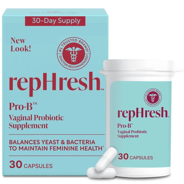 RepHresh RepHresh Pro-B Probiotic Feminine Supplement.