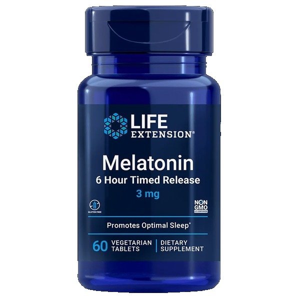 Life Extension Melatonin 6 Hour Timed Release