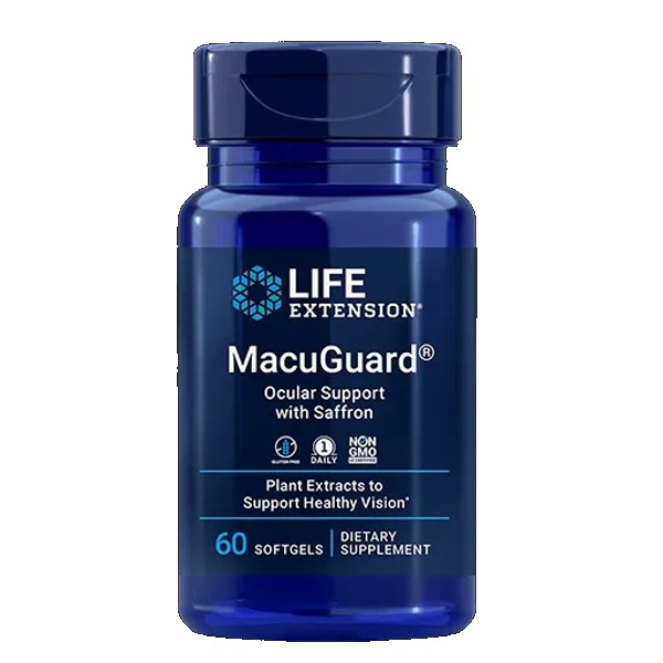 Life Extension MacuGuard® Ocular Support with Saffron