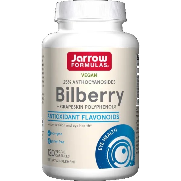 Jarrow Formulas Jarrow Bilberry + Grapeskin Polyphenols