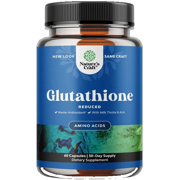 Nature's Craft Reduced Glutathione 60 Capsules - Nature's Craft