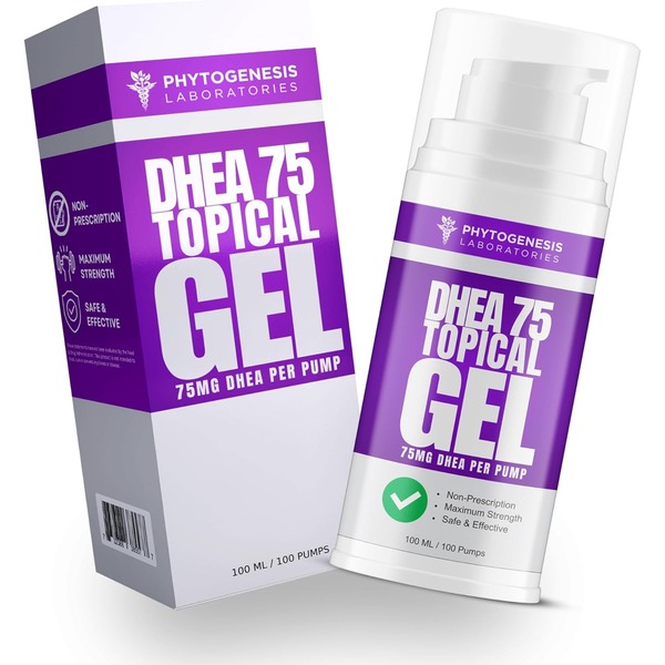 phytogenesis DHEA 75 MG TOPICAL GEL