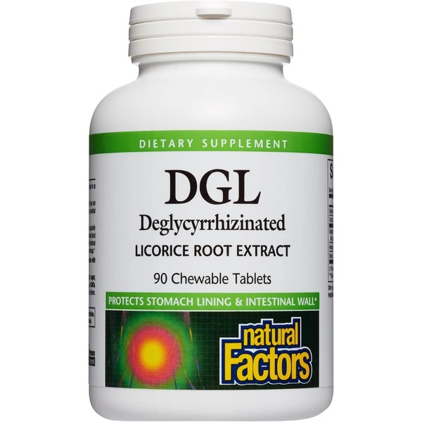 Natural Factors DGL 400 mg Licorice Extract