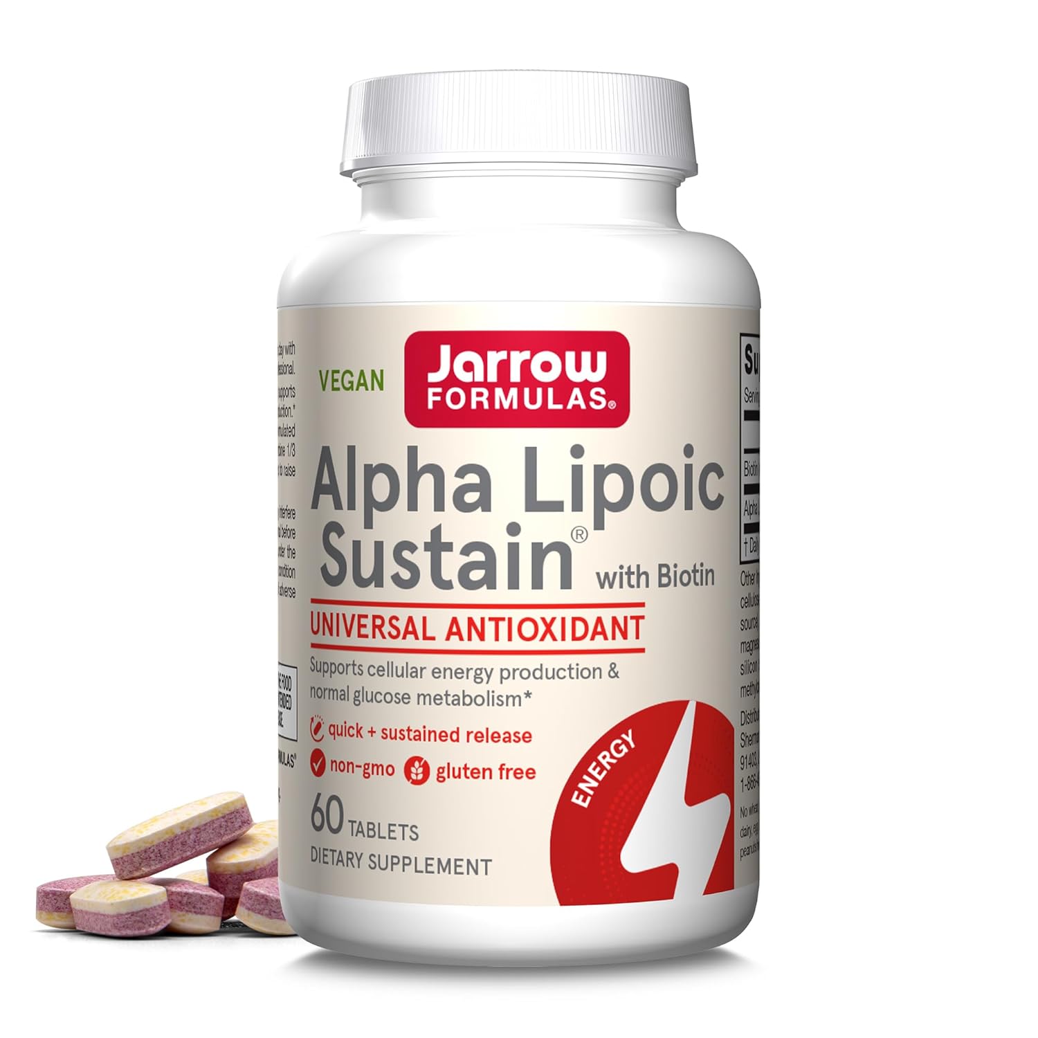Jarrow Formulas Alpha Lipoic Sustain® - Front View