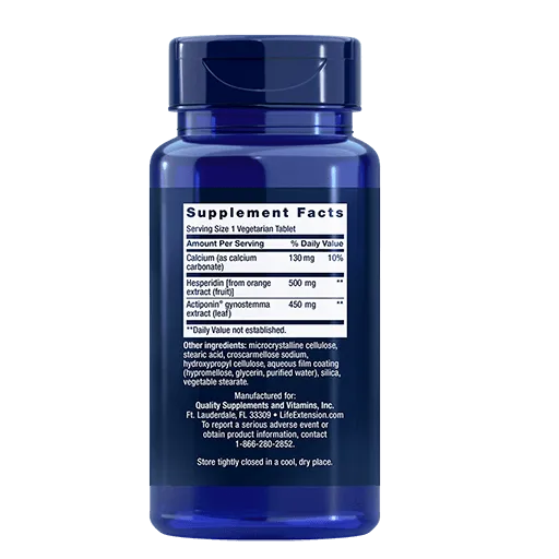Life Extension AMPK Metabolic Activator - Back View