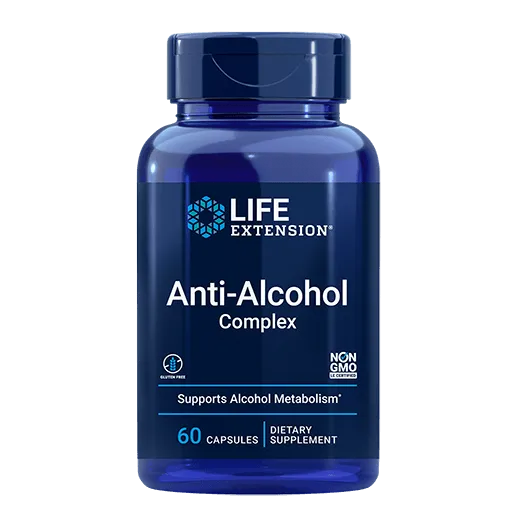 Life Extension Anti-Alcohol Complex - Front View