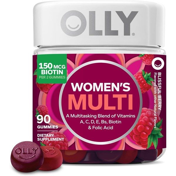 OLLY OLLY Women's Multivitamin Gummy 45 Day Supply - 90 Count