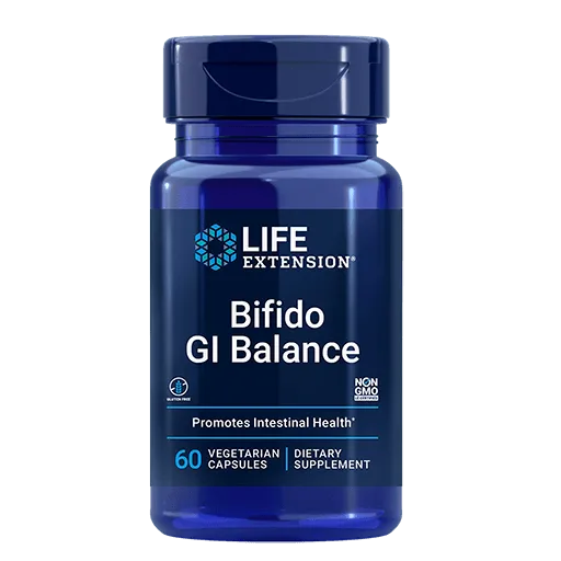 Life Extension Bifido GI Balance - Front View