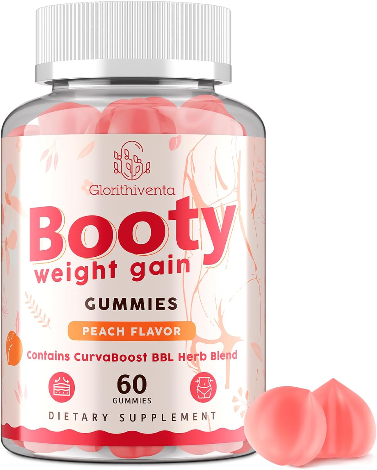 Misc Booty Gummies for Women - Front View