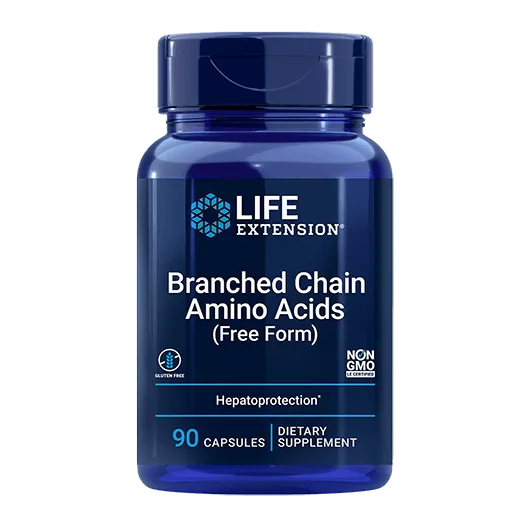 Life Extension Branched Chain Amino Acids - Front View