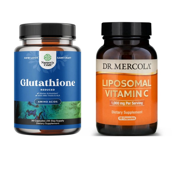 Nature's Craft Reduced Glutathione + Liposomal Vitamin-C
