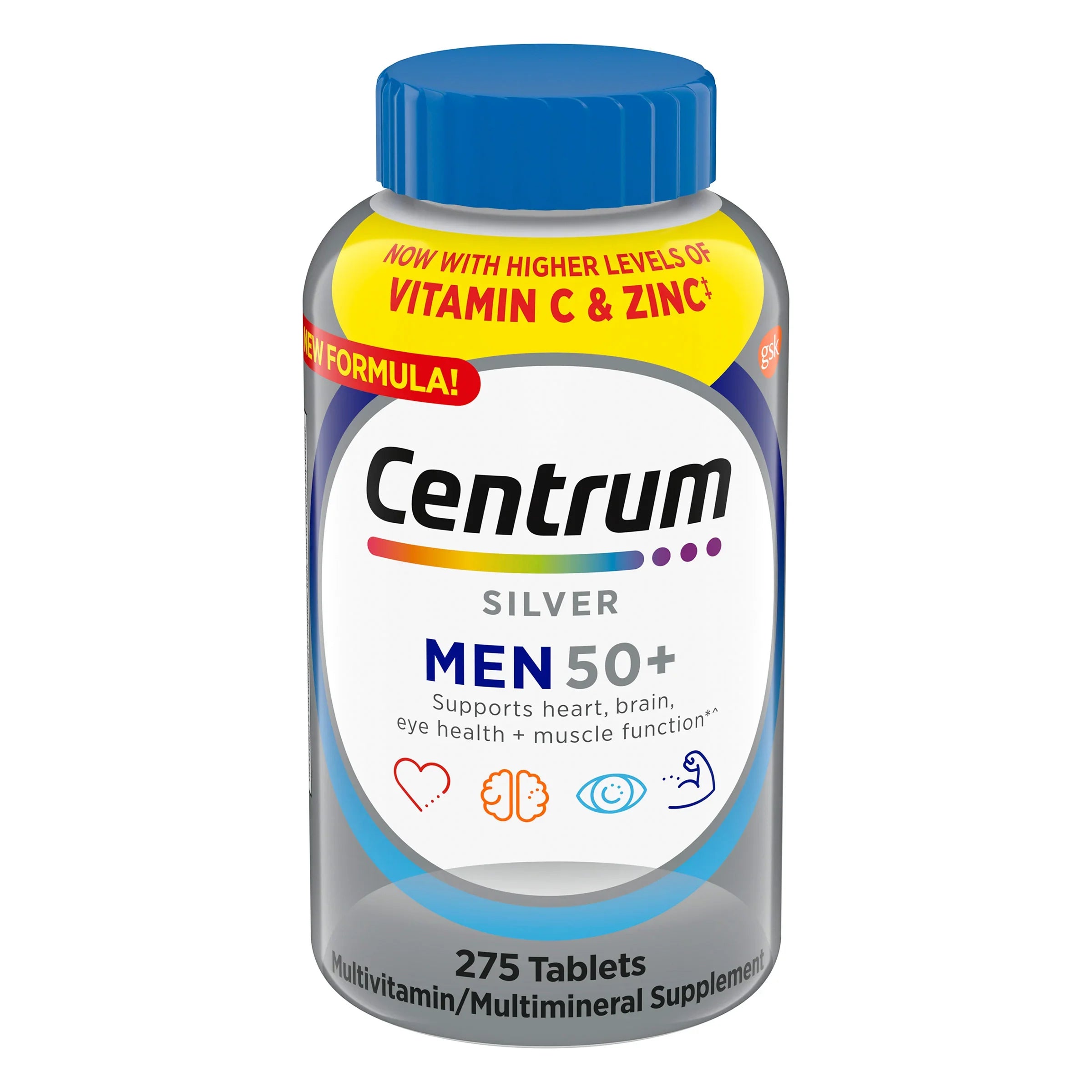 Centrum Centrum Silver Men 50+ Immune Support Multivitamin - Front View