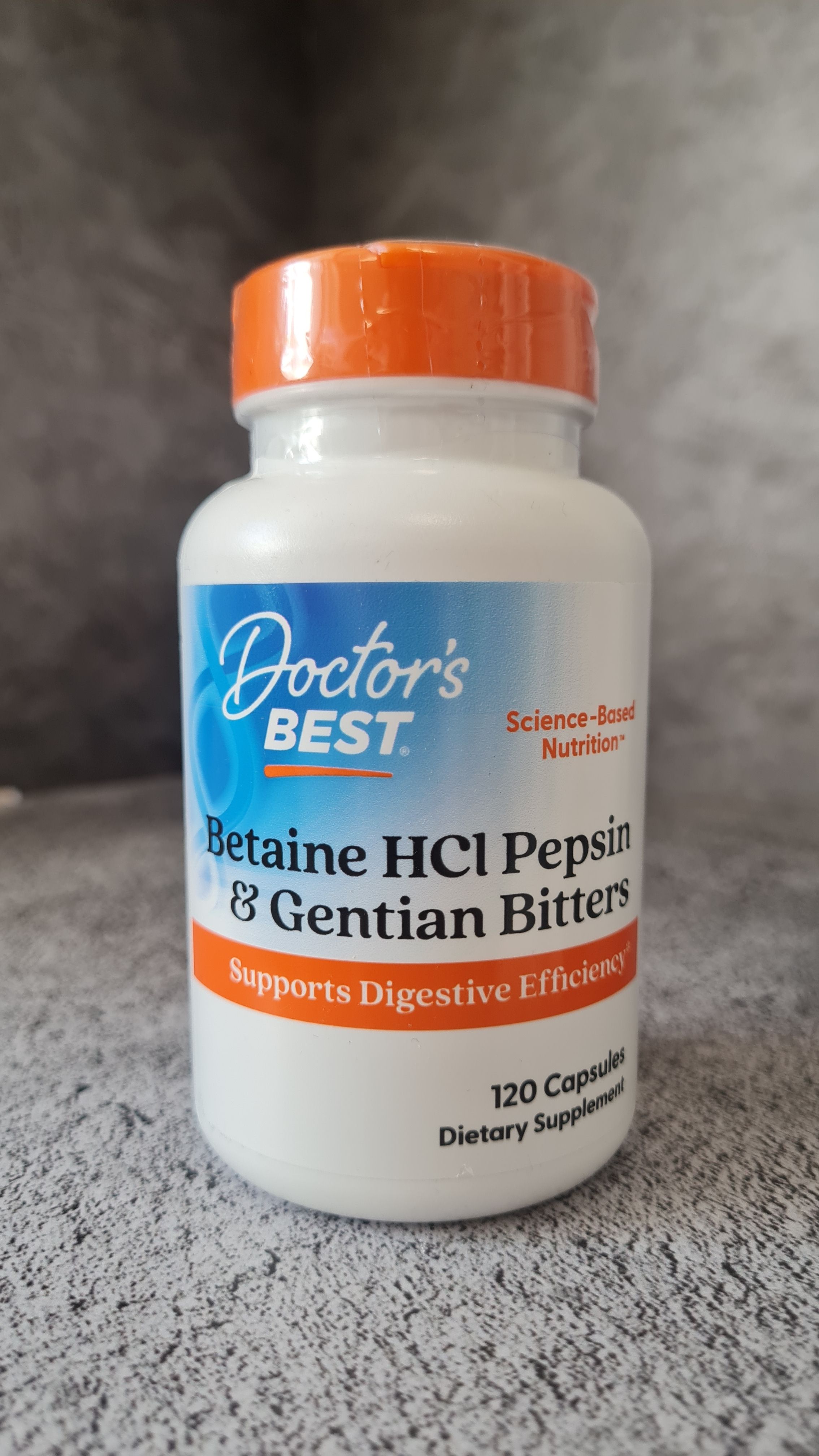 Doctor's Best Doctor's Best Betaine HCI Pepsin & Gentian Bitters - Front View