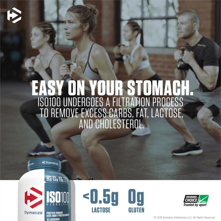 Dymatize Dymatize ISO 100 Whey Isolate Protein Powder - Ingredients View