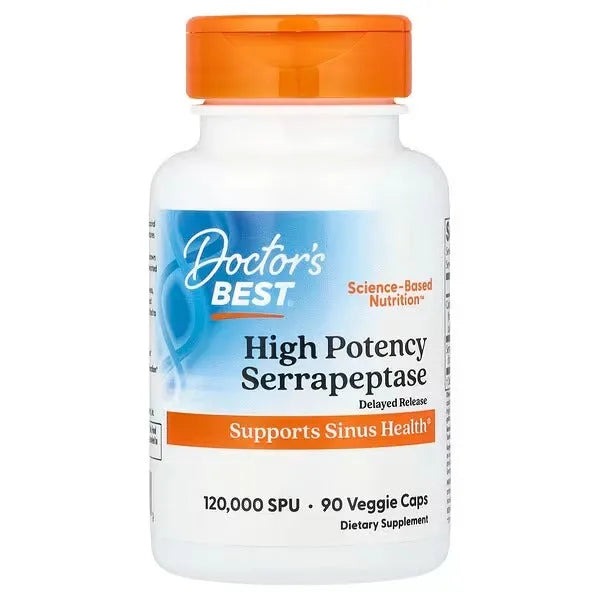 Dr. Best Dr. Best Serrapeptase 120,000 SPU