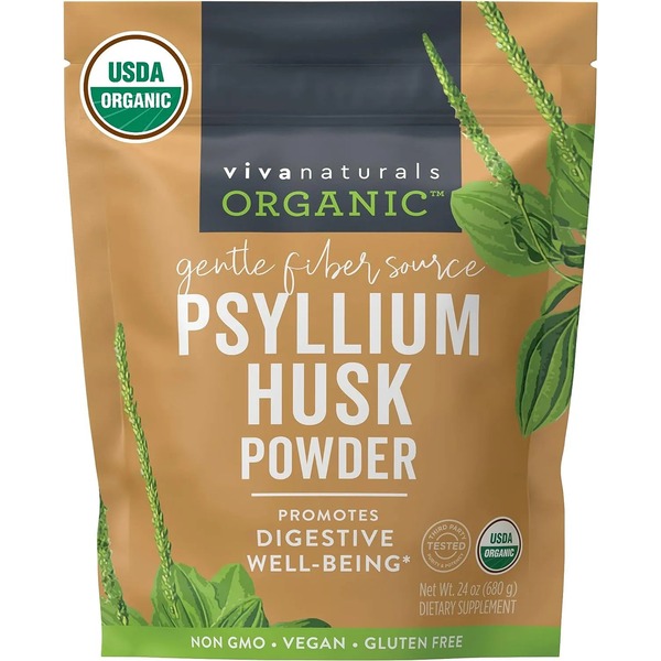 Viva Naturals Psyllium Husk - Kenya, Organic