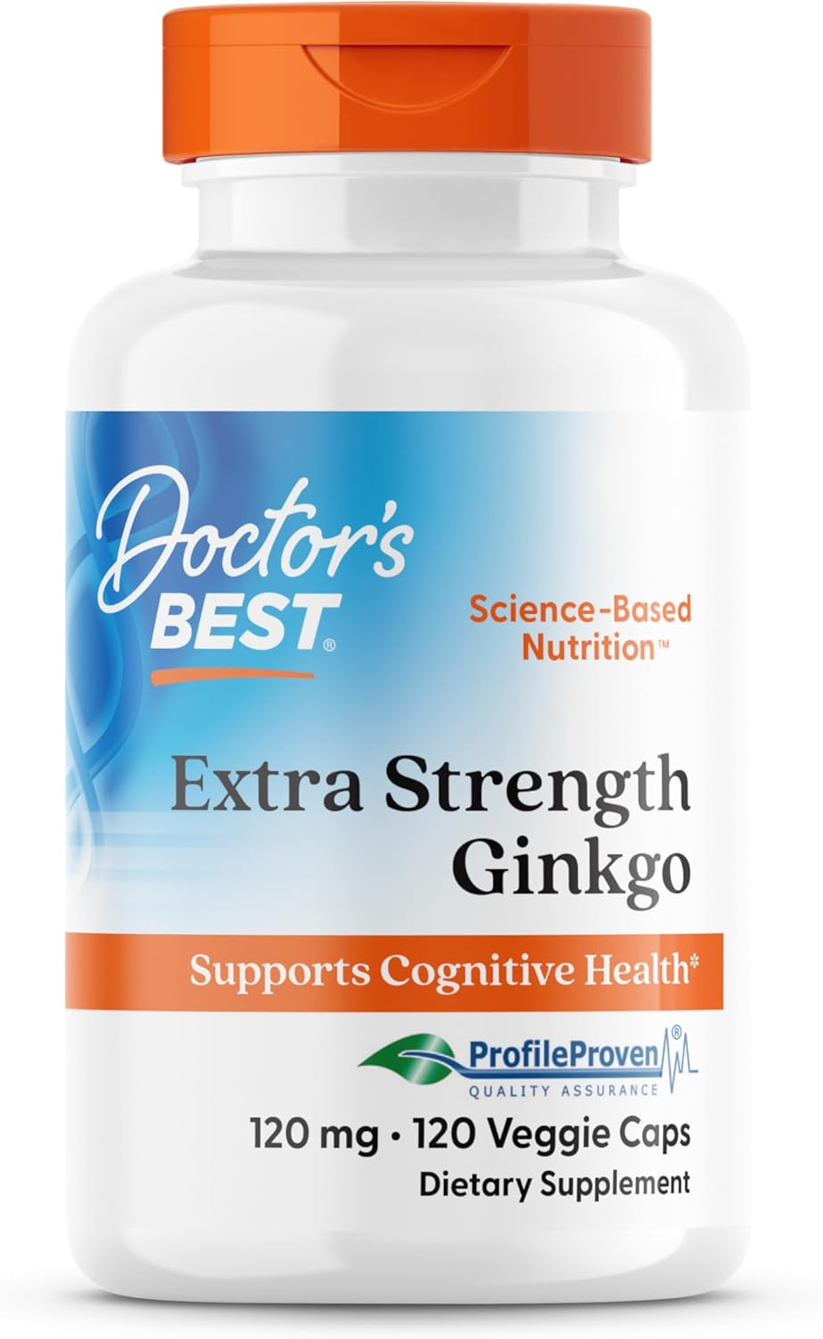 Doctor's Best Ginkgo Biloba Doctor's Best Extra Strength - Front View