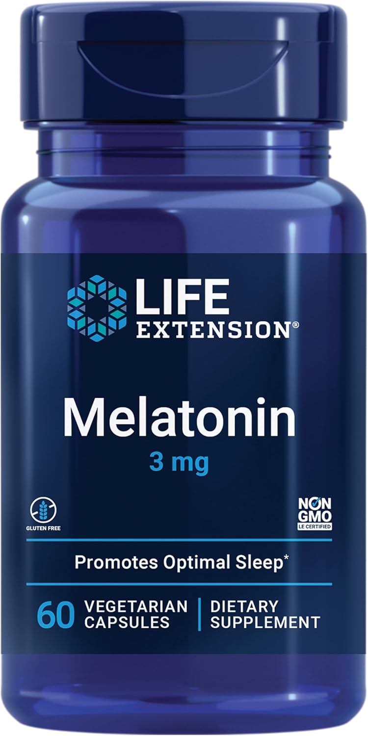 Life Extension Life Extension Melatonin 3MG - Front View