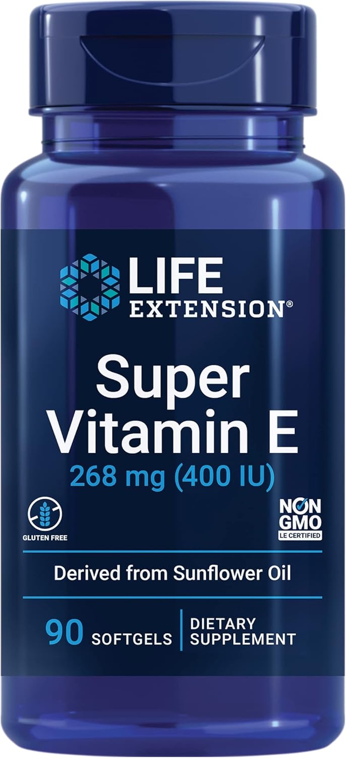 Life Extension Life Extension Super Vitamin E 400 IU - Front View