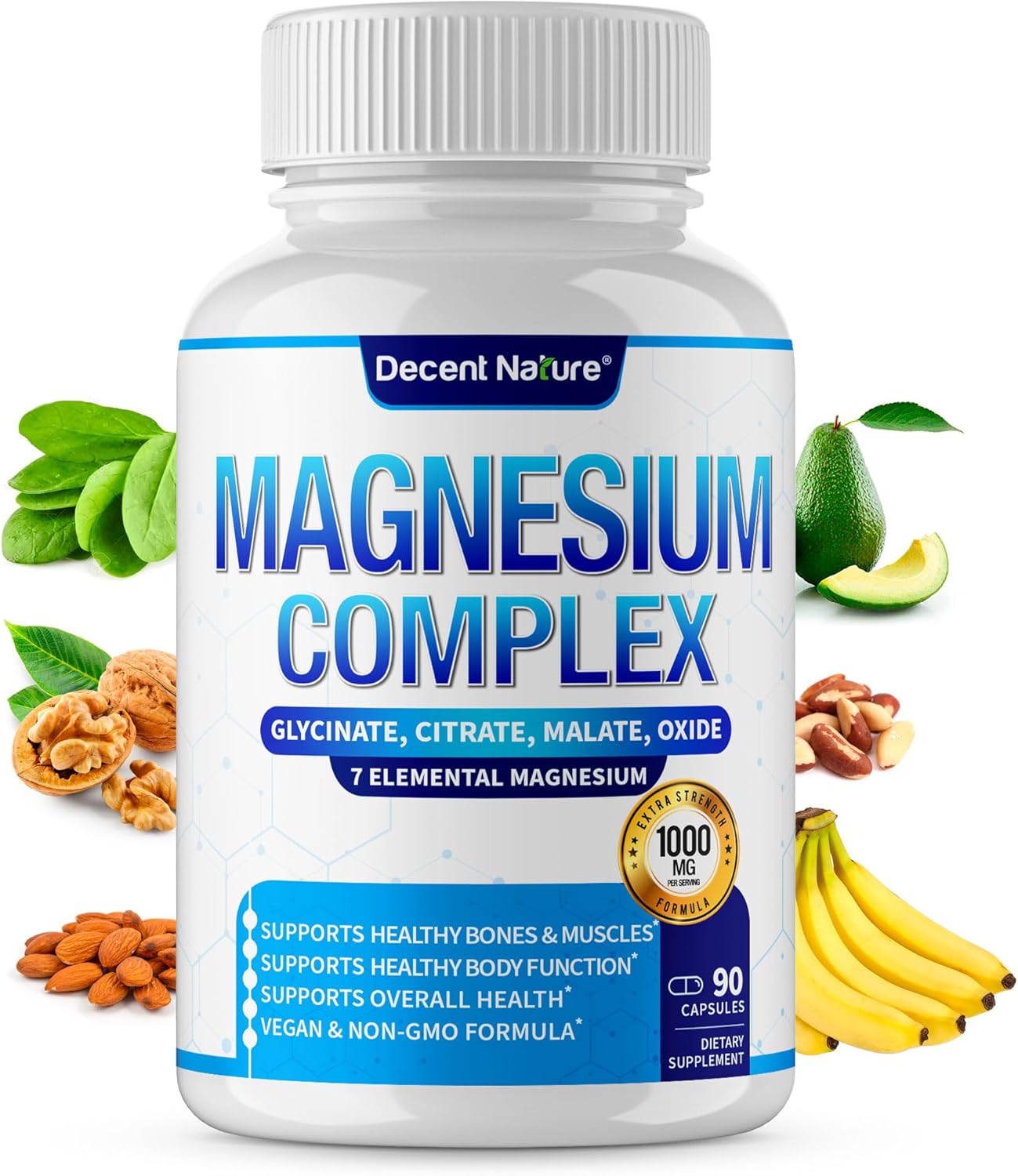 DECENT NATURE Magnesium Complex - Front View