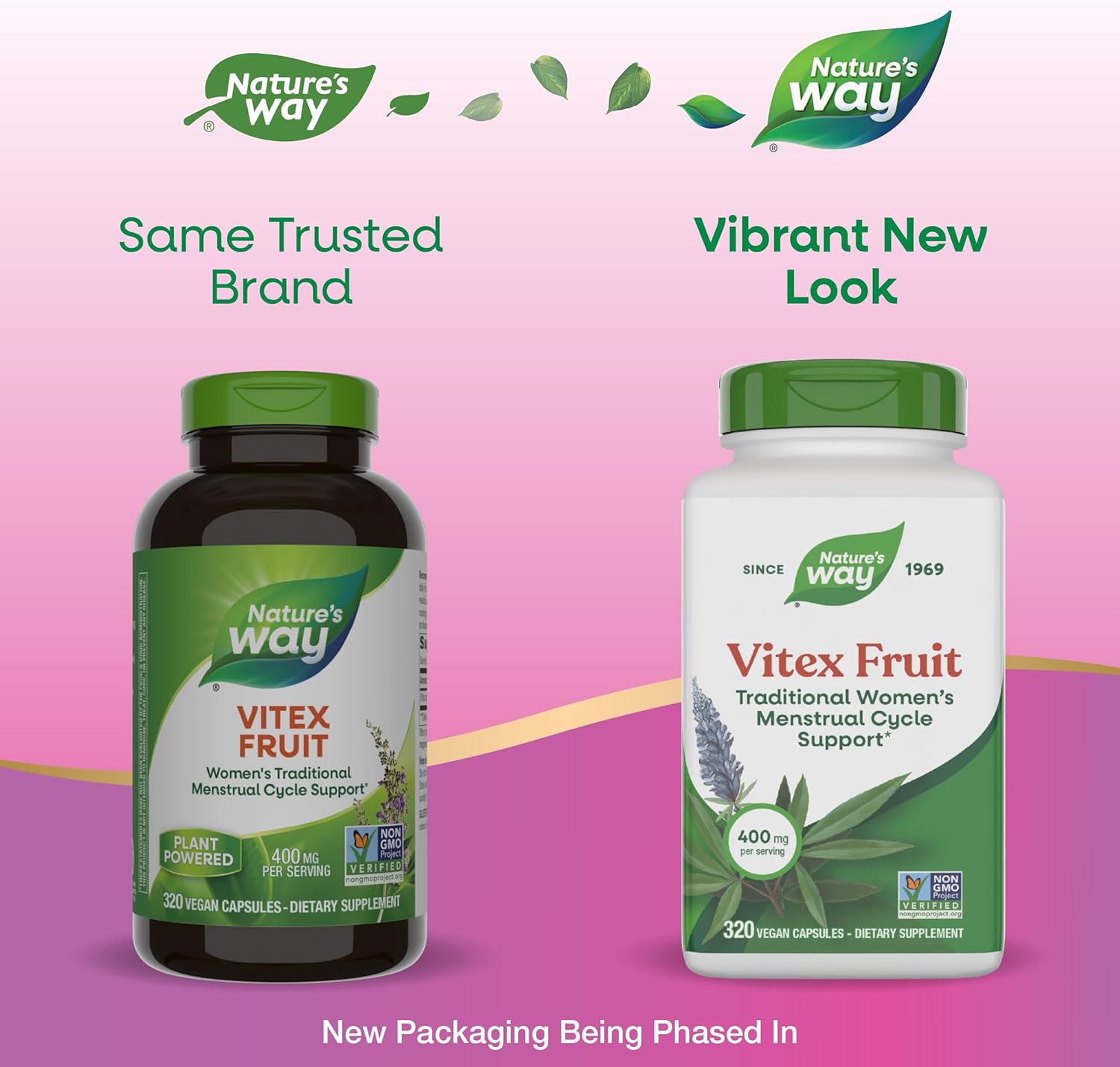 Nature's Way Nature's Way Vitex, 320 Capsules - Ingredients View