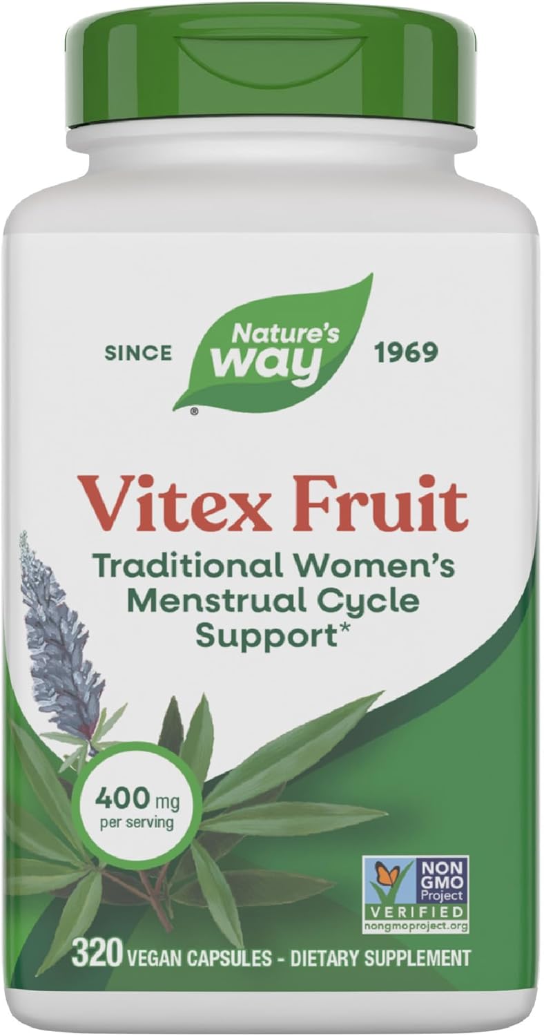 Nature's Way Nature's Way Vitex, 320 Capsules - Front View