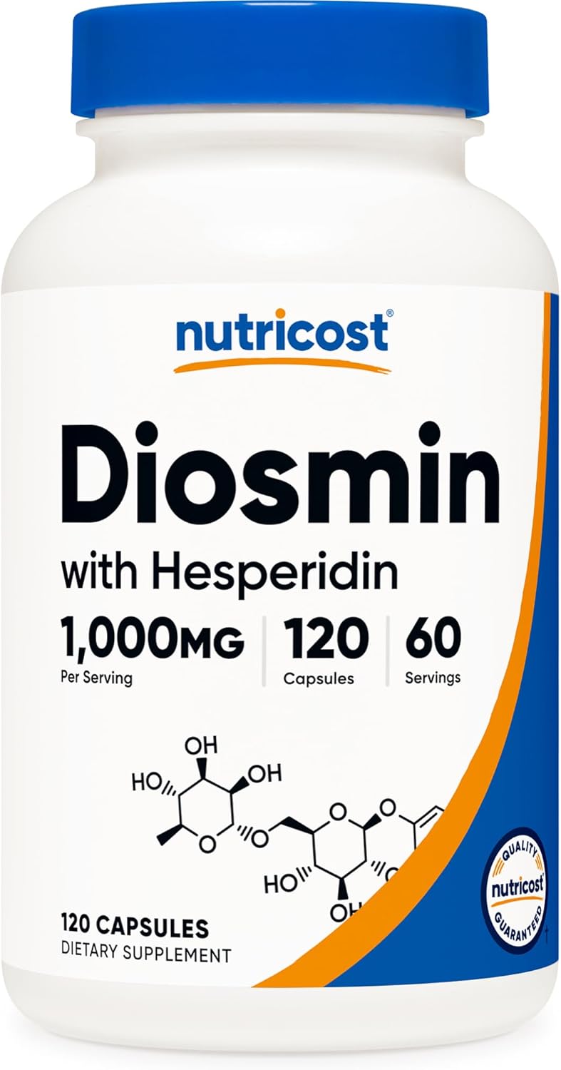 Nutricost Nutricost Diosmin with Hesperidin (1000mg) - Angle View