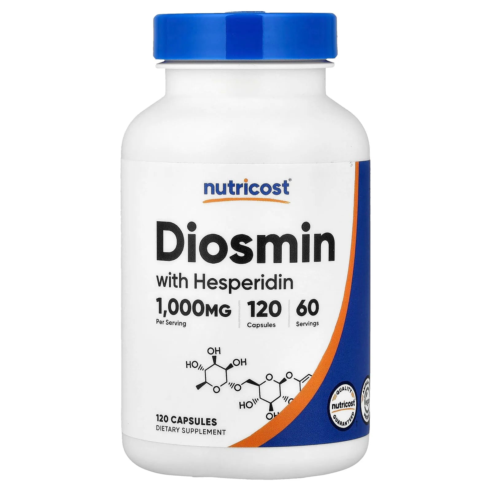 Nutricost Nutricost Diosmin with Hesperidin (1000mg) - Front View