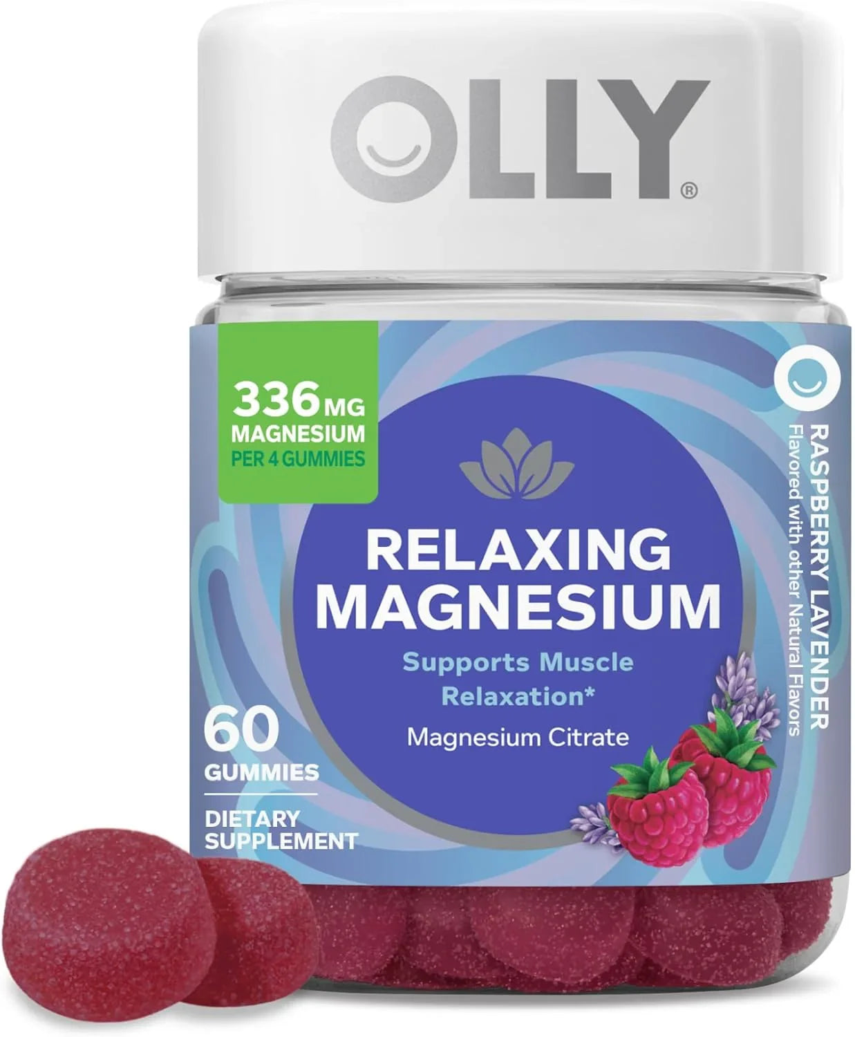 Olly OLLY Relaxing Magnesium Gummies - Front View