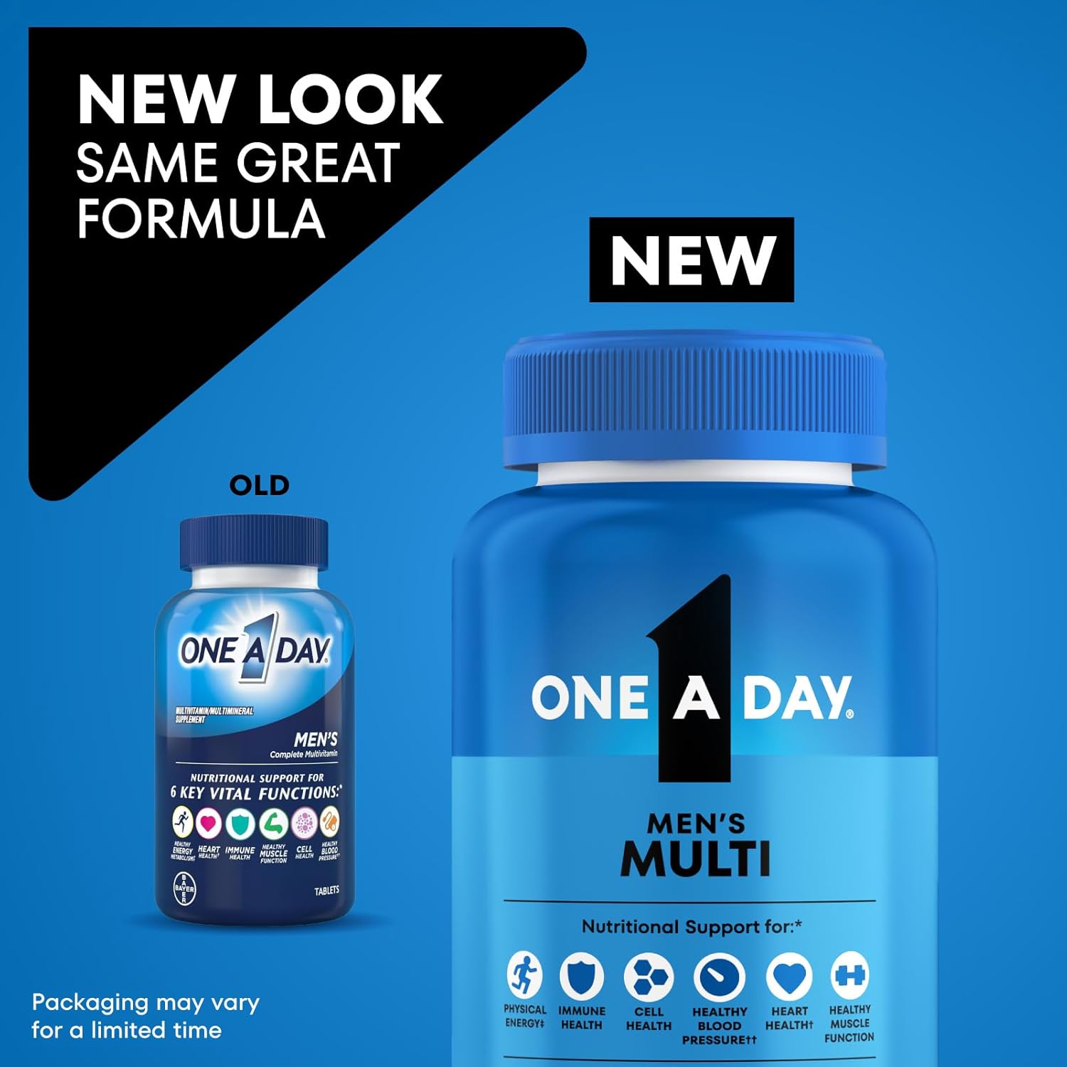 One A Day One A Day Multivitamin for Men - Back View