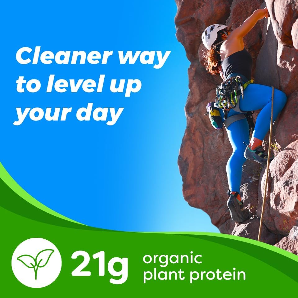 Orgain Orgain Organic Whey Protein Powder Vanilla Bean - Angle View