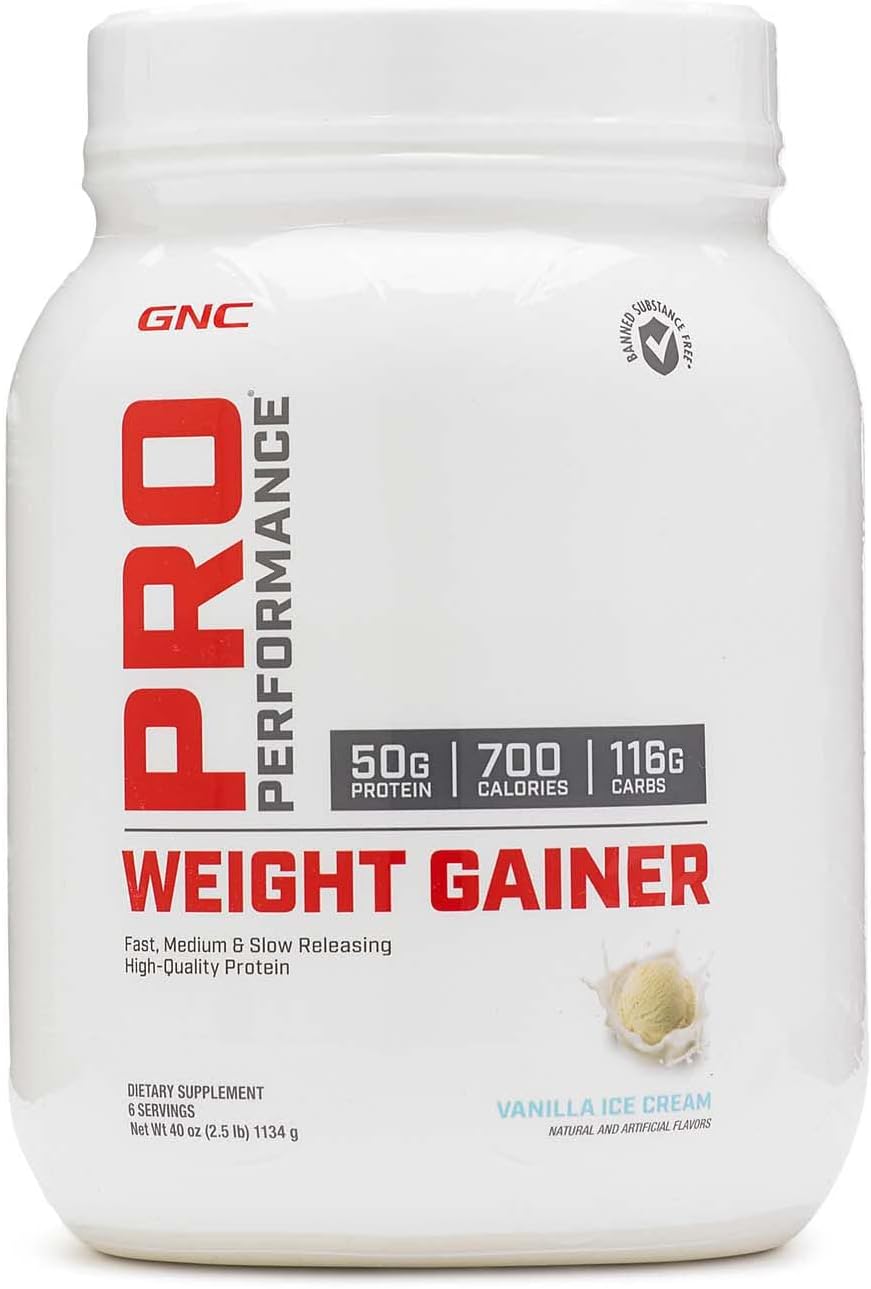 GNC Weight Gainer Pro Performance - Front View